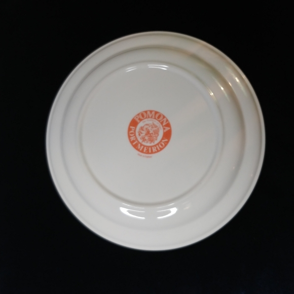 Pomona by Portmeirion Goddess of Fruit China Salad Plate - Hoary Morning Apple - Picture 8 of 9